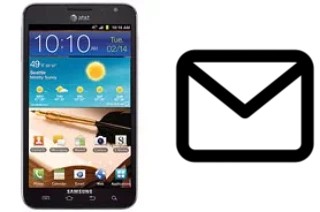 Configurare la posta elettronica su Samsung Galaxy Note I717