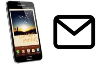 Configurare la posta elettronica su Samsung Galaxy Note N7000