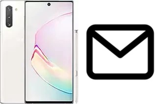 Configurare la posta elettronica su Samsung Galaxy Note10