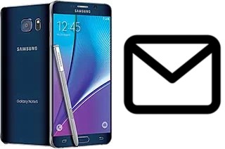 Configurare la posta elettronica su Samsung Galaxy Note5