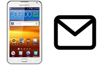 Configurare la posta elettronica su Samsung Galaxy Player 70 Plus