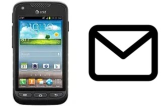 Configurare la posta elettronica su Samsung Galaxy Rugby Pro I547