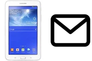 Configurare la posta elettronica su Samsung Galaxy Tab 3 lite