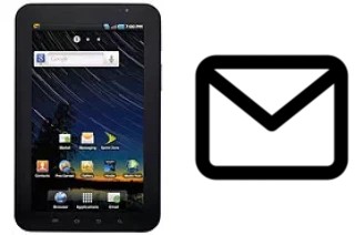 Configurare la posta elettronica su Samsung Galaxy Tab CDMA P100