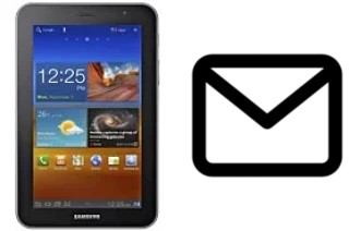 Configurare la posta elettronica su Samsung P6200 Galaxy Tab 7.0 Plus