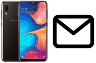 Configurare la posta elettronica su Samsung Galaxy Wide4