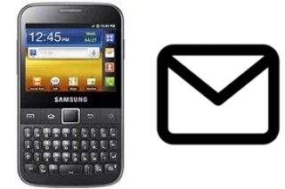 Configurare la posta elettronica su Samsung Galaxy Y Pro B5510