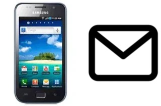 Configurare la posta elettronica su Samsung I9003 Galaxy SL