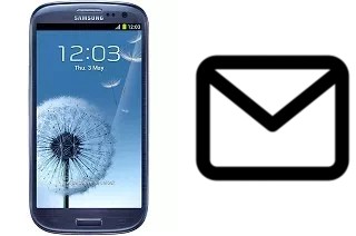 Configurare la posta elettronica su Samsung I9300 Galaxy S III