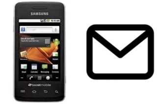 Configurare la posta elettronica su Samsung Galaxy Prevail