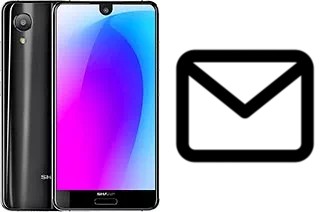 Configurare la posta elettronica su Sharp Aquos S3 mini