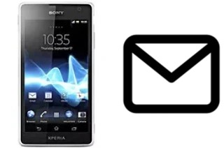 Configurare la posta elettronica su Sony Xperia GX SO-04D