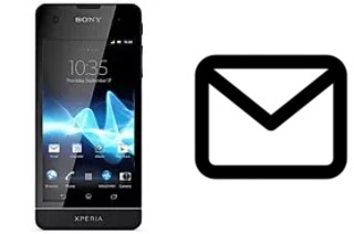 Configurare la posta elettronica su Sony Xperia SX SO-05D