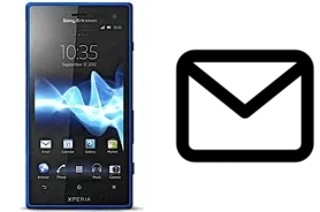 Configurare la posta elettronica su Sony Xperia acro HD SO-03D