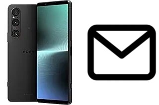 Configurare la posta elettronica su Sony Xperia 1 V