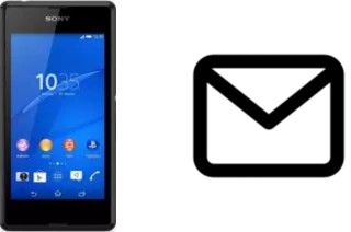 Configurare la posta elettronica su Sony Xperia E3 4G