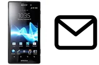 Configurare la posta elettronica su Sony Xperia ion HSPA