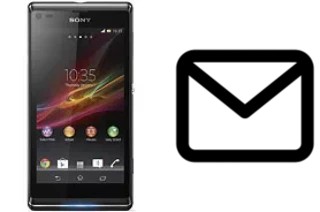 Configurare la posta elettronica su Sony Xperia L