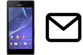 Configurare la posta elettronica su Sony Xperia M2 Aqua