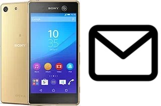 Configurare la posta elettronica su Sony Xperia M5 Dual