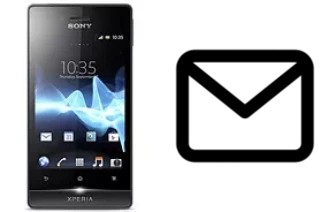 Configurare la posta elettronica su Sony Xperia miro