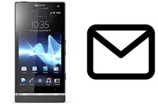 Configurare la posta elettronica su Sony Xperia SL