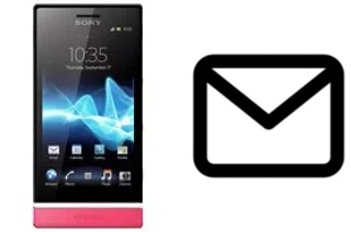 Configurare la posta elettronica su Sony Xperia U