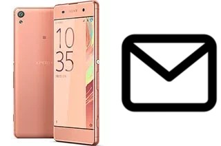 Configurare la posta elettronica su Sony Xperia XA Dual