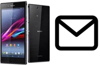 Configurare la posta elettronica su Sony Xperia Z Ultra