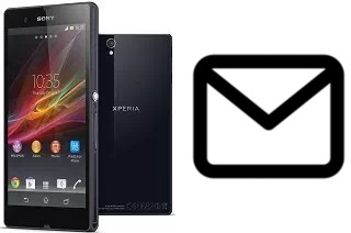 Configurare la posta elettronica su Sony Xperia Z