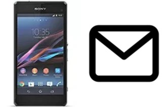 Configurare la posta elettronica su Sony Xperia Z1 Compact