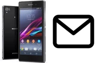 Configurare la posta elettronica su Sony Xperia Z1