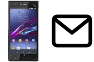 Configurare la posta elettronica su Sony Xperia Z1s