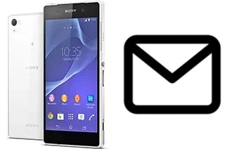 Configurare la posta elettronica su Sony Xperia Z2