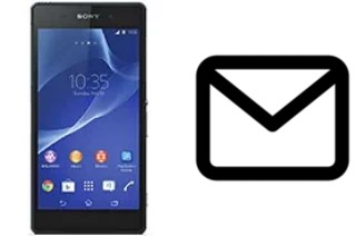 Configurare la posta elettronica su Sony Xperia Z2a