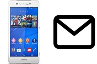 Configurare la posta elettronica su Sony Xperia Z3v