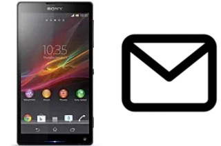 Configurare la posta elettronica su Sony Xperia ZL