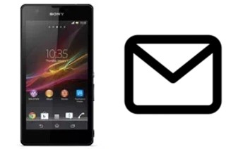 Configurare la posta elettronica su Sony Xperia ZR