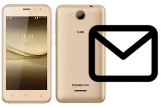 Configurare la posta elettronica su Symphony V48