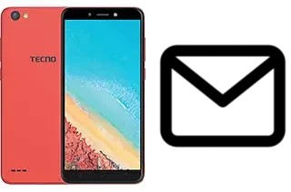 Configurare la posta elettronica su Tecno Pop 1 Pro