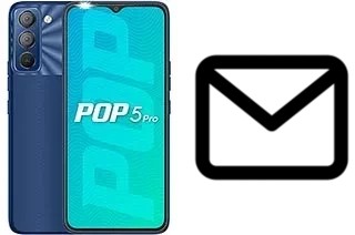 Configurare la posta elettronica su Tecno Pop 5 Pro