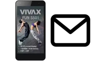 Configurare la posta elettronica su Vivax Fun S501