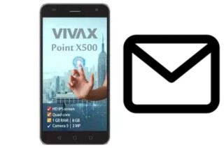 Configurare la posta elettronica su Vivax Point X500