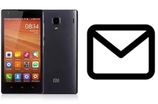 Configurare la posta elettronica su Xiaomi Redmi 1S