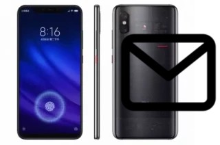 Configurare la posta elettronica su Xiaomi Mi 8 Screen Fingerprint Edition