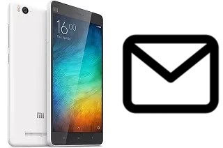 Configurare la posta elettronica su Xiaomi Mi 4i