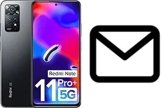 Configurare la posta elettronica su Xiaomi Redmi Note 11 Pro+ 5G