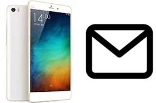 Configurare la posta elettronica su Xiaomi Mi Note Pro