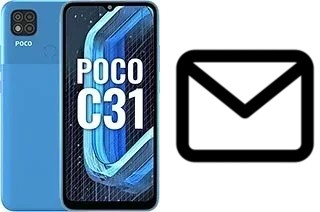 Configurare la posta elettronica su Xiaomi Poco C31