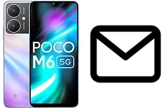 Configurare la posta elettronica su Xiaomi Poco M6